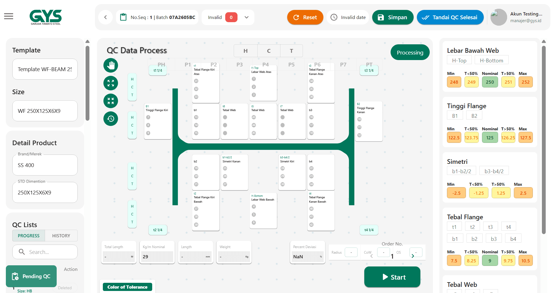 QCMS Digital Caliper