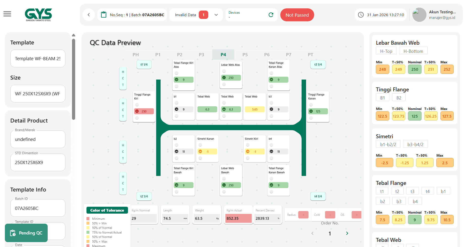 QCMS Digital Caliper