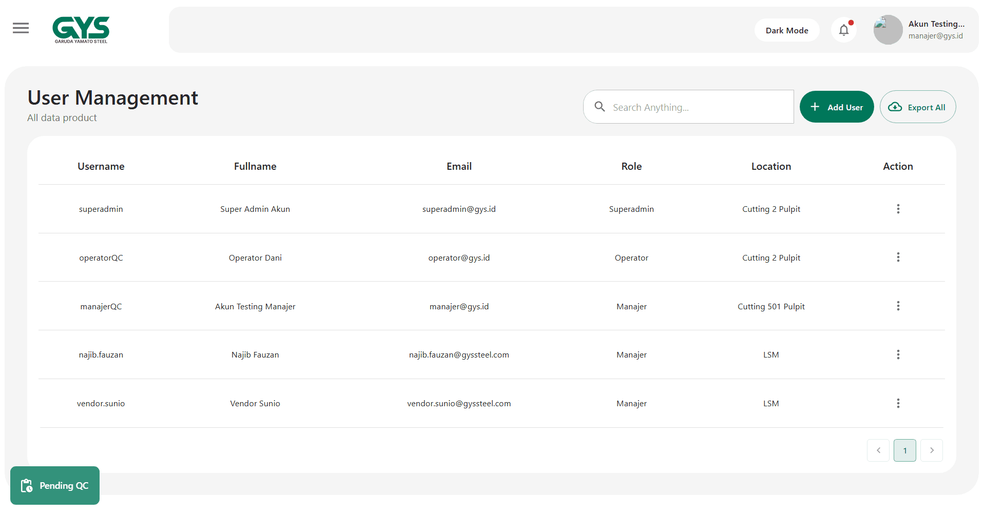 QCMS Digital Caliper