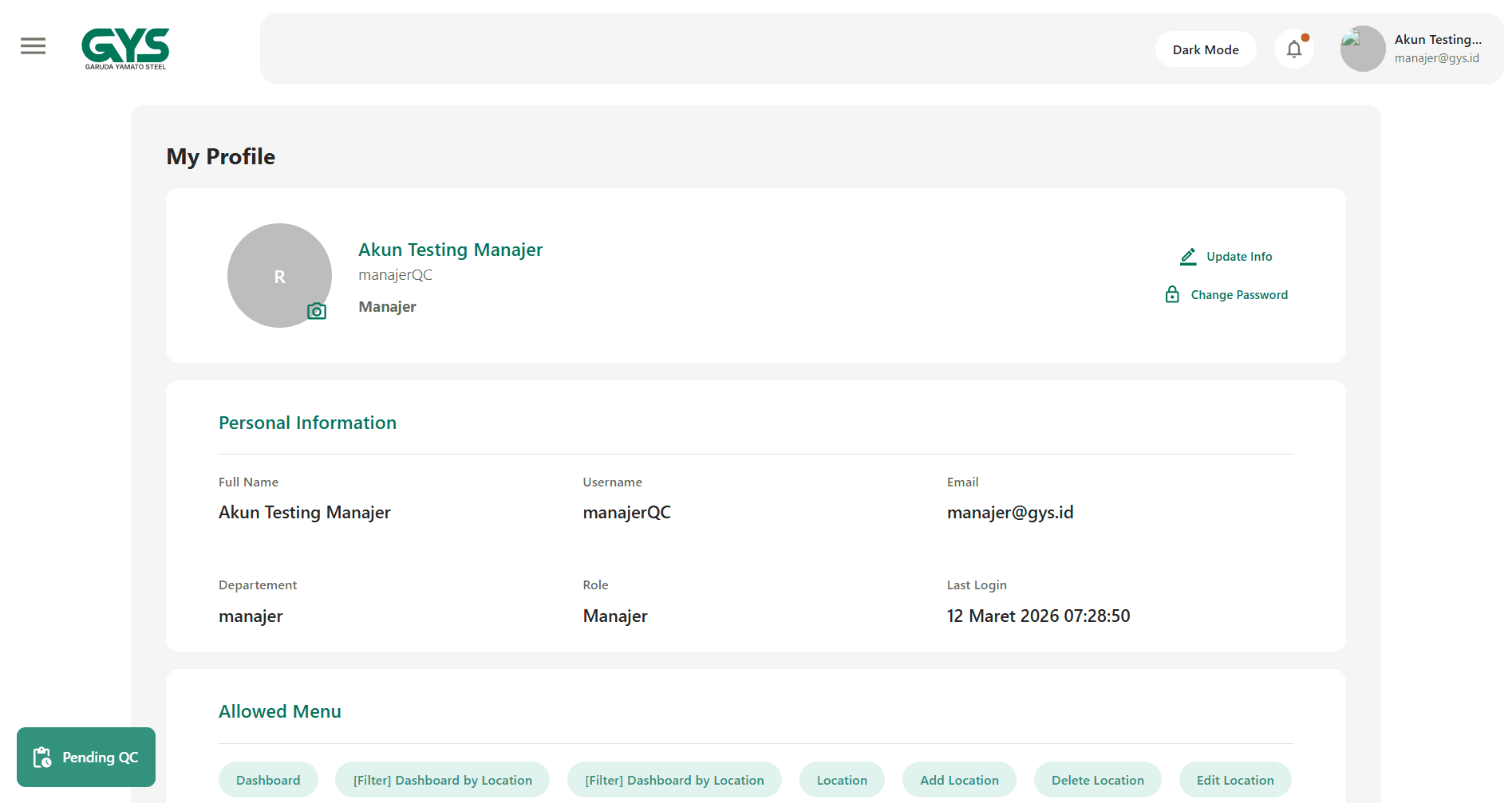 QCMS Digital Caliper