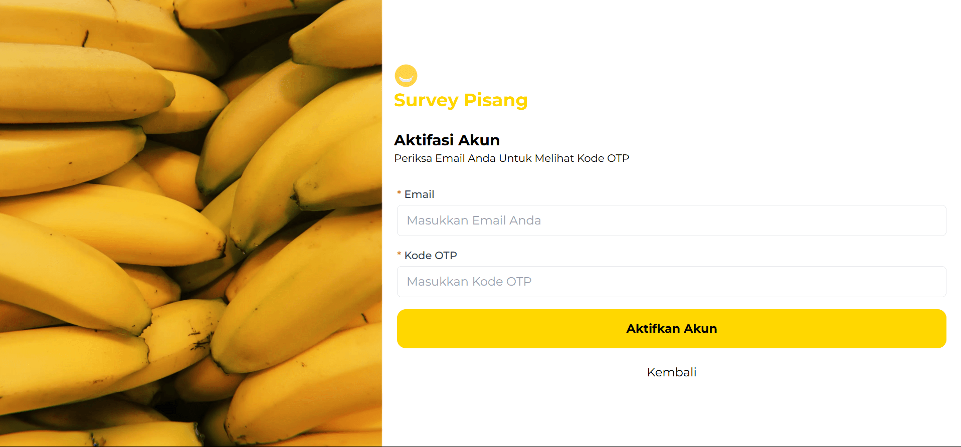 Survey Pisang