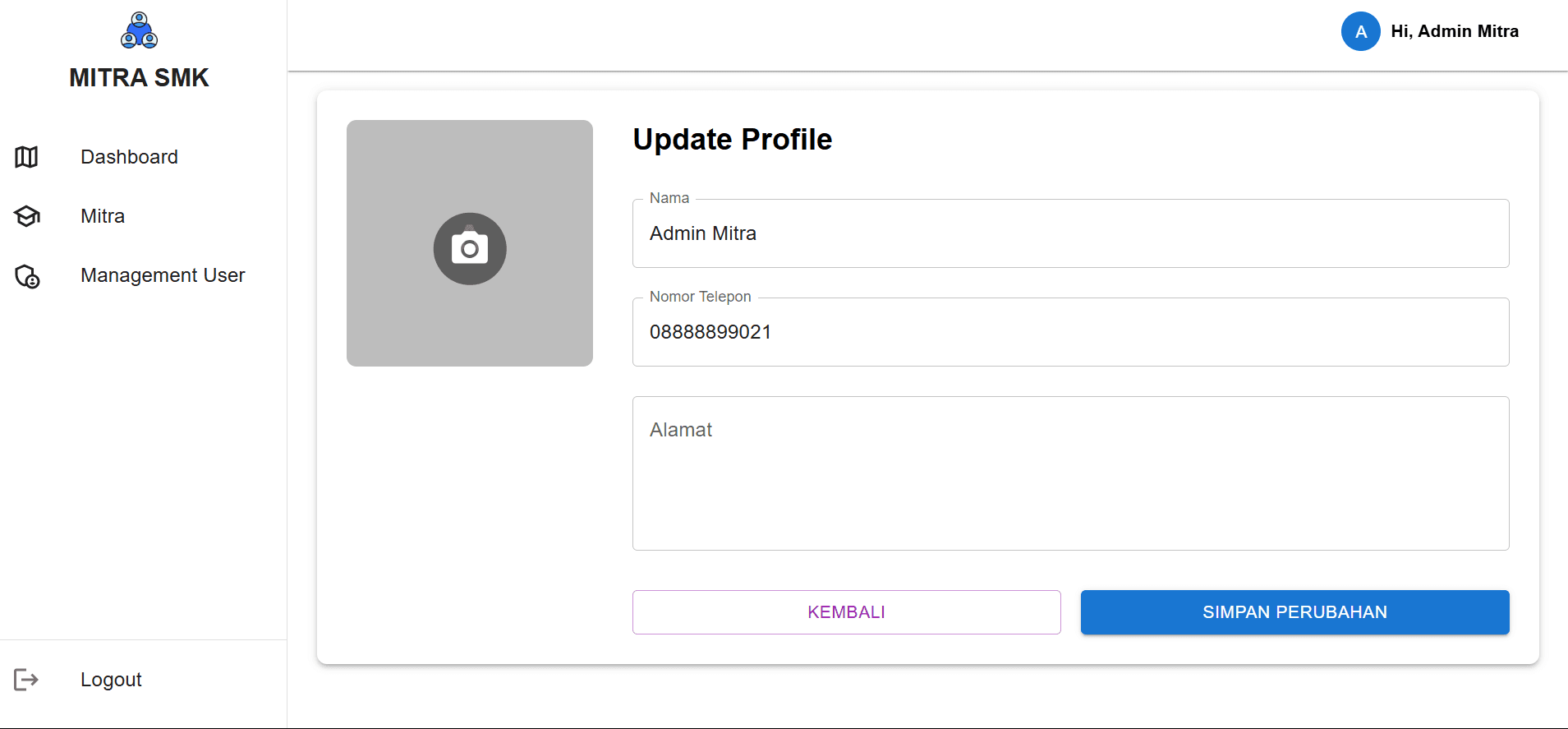 Mitra Map Management