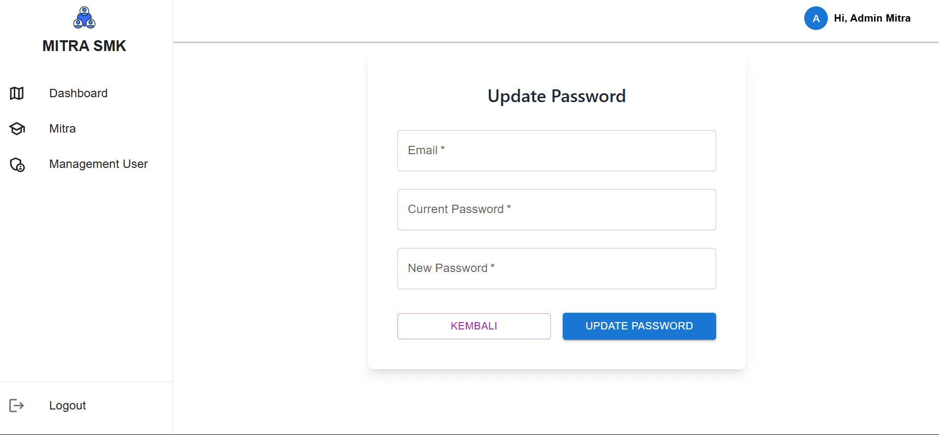 Mitra Map Management